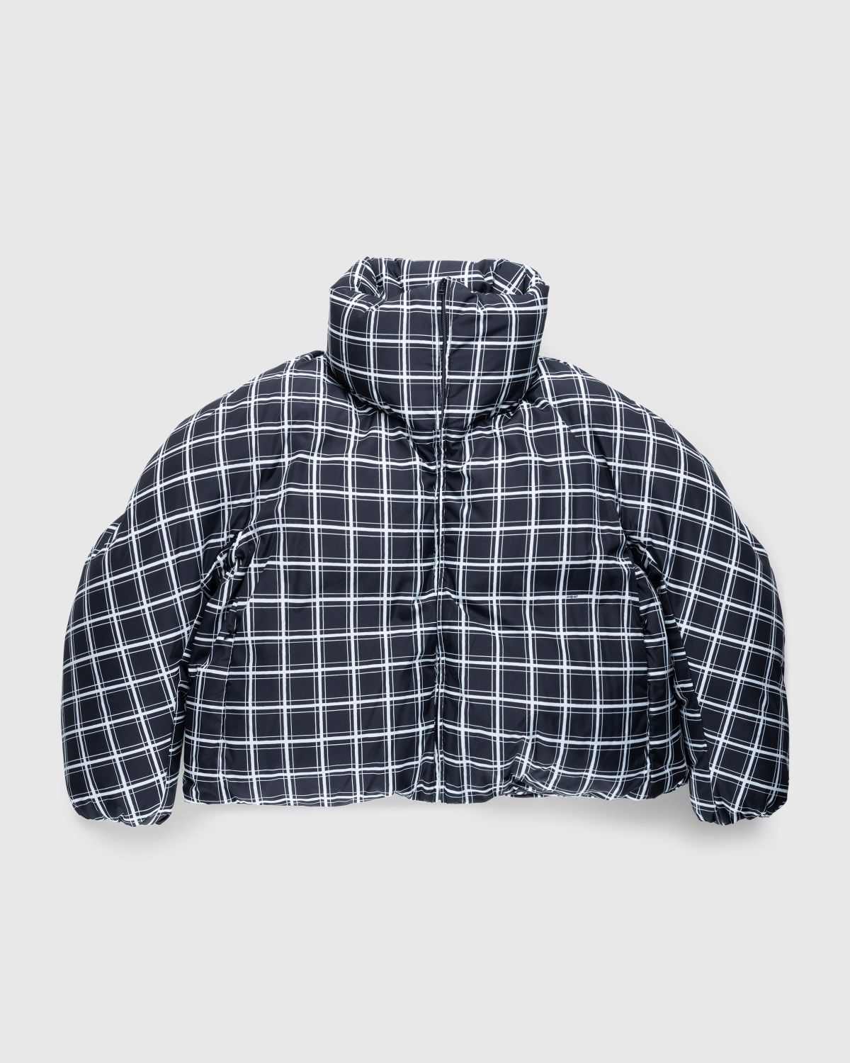 Marni x Dingyun Zhang – Checked Oversized Down Jacket Black